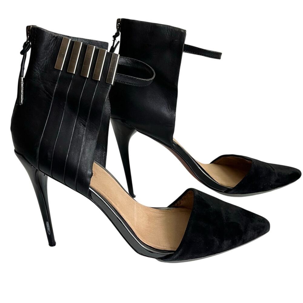 L.A.M.B. sz 10 Gwen Stefani Tomas D'Orsay Pointed Toe Stiletto Heels shoes $695